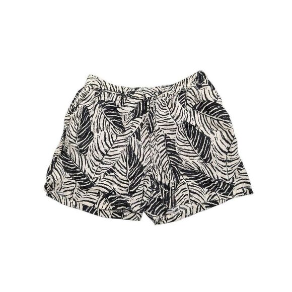 Cynthia Rowley Tropical Print Linen Shorts Women's 2X - Picture 1 of 4